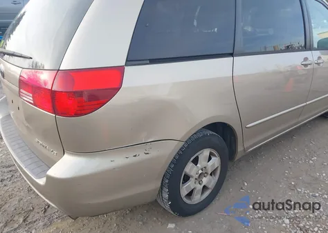 2004 Toyota Sienna Le из США, поврежденный, VIN 5TDZA23C14S054111
